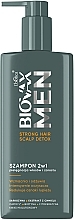 Szampon 2 w 1 do pielęgnacji włosów i brody - Biovax L`biotica Men Strong Hair Scalp Detox — Zdjęcie N1