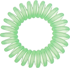 Silikonowe gumki do włosów, kolorowe - idHair Secret Hair Band Glow — Zdjęcie N4