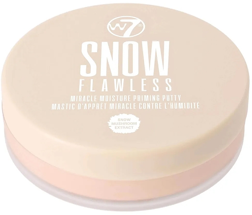 Baza pod makijaż - W7 Snow Flawless Priming Putty — Zdjęcie N1