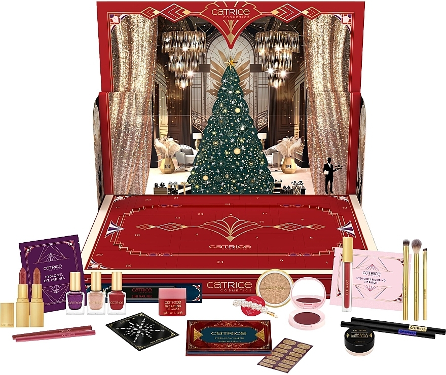 Kalendarz adwentowy, 24 produkty - Catrice The Great Christmas Advent Calendar — Zdjęcie N1