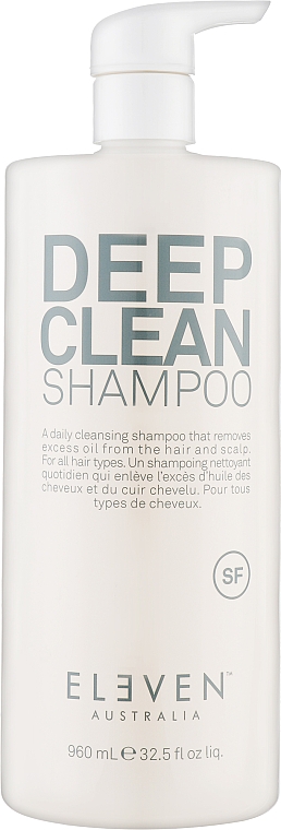 Głęboko oczyszczający szampon do włosów - Eleven Australia Deep Clean Shampoo  — Zdjęcie N3