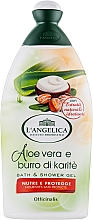 Kup Żel pod prysznic i do kąpieli Aloes i masło karite - L'Angelica Officinalis Bath & Shower Gel