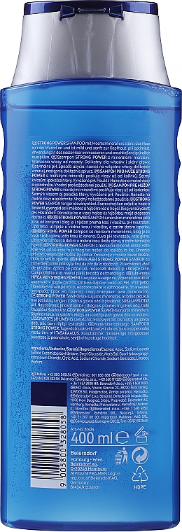 Pielęgnujący szampon - NIVEA MEN Shampoo — Zdjęcie N9