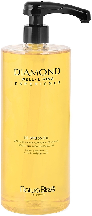 Olejek do ciała - Natura Bisse Diamond Well-Living De-Stress Soothing Body Massage Oil — Zdjęcie N1