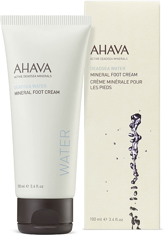 Mineralny krem do stóp - Ahava Deadsea Water Mineral Foot Cream — Zdjęcie N2
