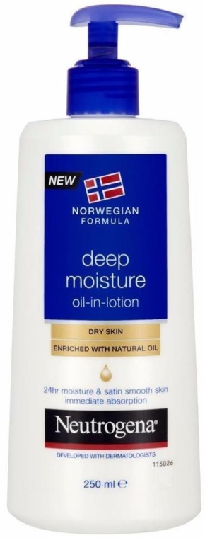 Perfumowane mleczko do ciała - Neutrogena Norwegian Formula Deep Moisture Oil-in-Lotion