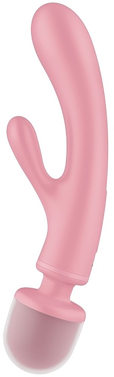 Wibrator króliczek - Satisfyer Triple Lover Pink — Zdjęcie N4