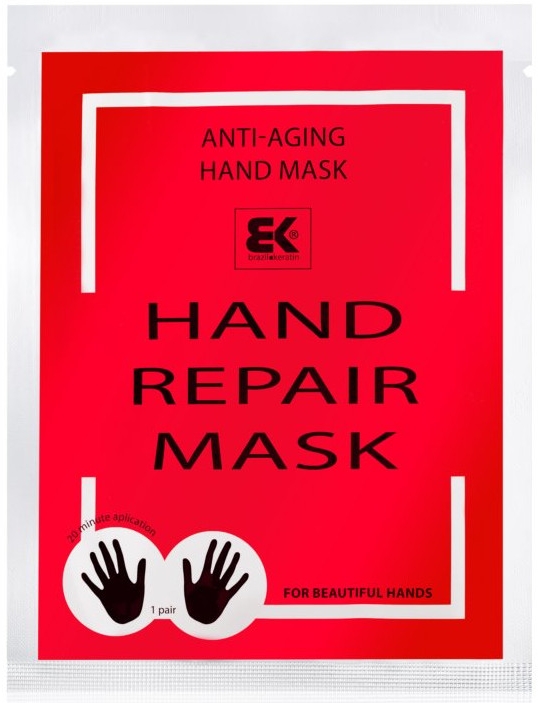 Naprawcza maska do rąk - Brazil Keratin Hand Rapair Mask — Zdjęcie N1