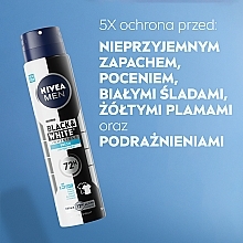 Antyperspirant w sprayu dla mężczyzn - NIVEA MEN Black & White Invisible Fresh — Zdjęcie N5