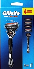 Maszynka do golenia z 3 wymiennymi wkładami - Gillette Fusion 5 ProGlide — Zdjęcie N1