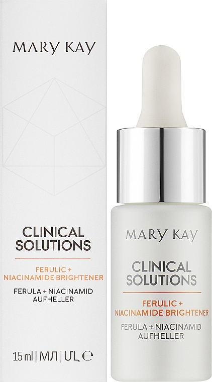 Rozjaśniacz do twarzy z kwasem ferulowym i niacynamidem - Mary Kay Clinical Solutions — Zdjęcie N2