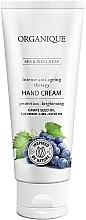 Intensywny krem przeciwzmarszczkowy do rąk - Organique Spa Therapies Grape Hand Cream — Zdjęcie N1