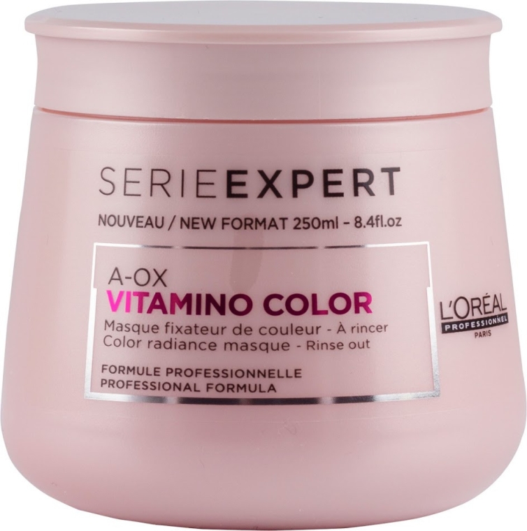 Maska do włosów farbowanych - L'Oreal Professionnel Vitamino Color A-OX Mask