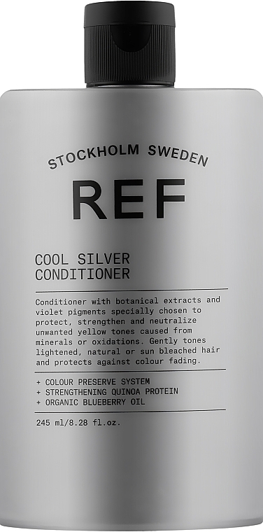 Srebrna odżywka do włosów blond - REF Cool Silver Conditioner  — Zdjęcie N4