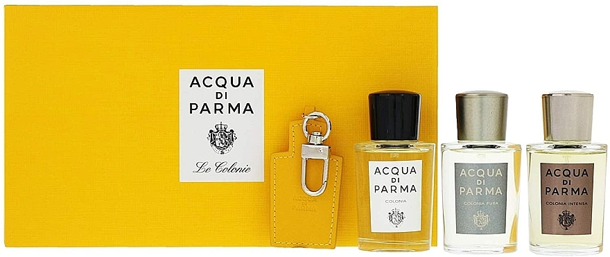 Acqua Di Parma Le Colonie Set For Men - Zestaw (cologne 3 x 20 ml + acc) — Zdjęcie N1