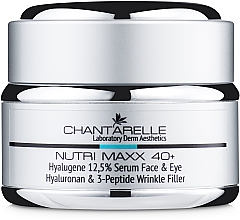 Nawilżające serum odmłądzające - Chantarelle Nutri Maxx Hyalugene 12,5 % Serum Face & Eye — Zdjęcie N2