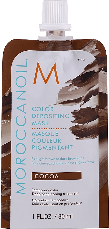 Koloryzująca maska do włosów, 30 ml - MoroccanOil Color Depositing Mask — Zdjęcie N11