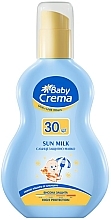 Kup Mleczko przeciwsłoneczne dla dzieci do twarzy i ciała SPF 30 - Baby Crema Sun Milk