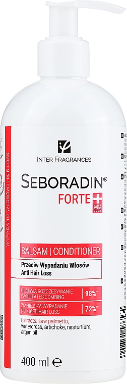 Balsam przeciw wypadaniu włosów - Seboradin Forte Anti Hair Loss Conditioner — Zdjęcie N3