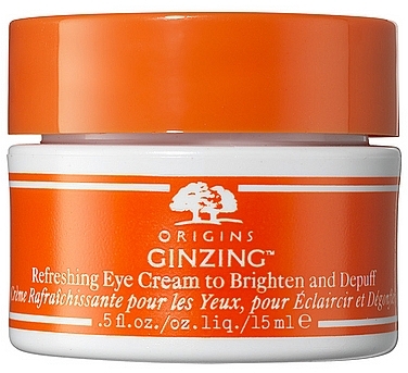 Odświeżający krem do konturów oczu, ciepły odcień - Origins Ginzing Refreshing Eye Cream Warmer Shade — Zdjęcie N1