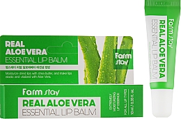 Nawilżający balsam do ust	 - FarmStay Real Aloe Vera Essential Lip Balm — Zdjęcie N2