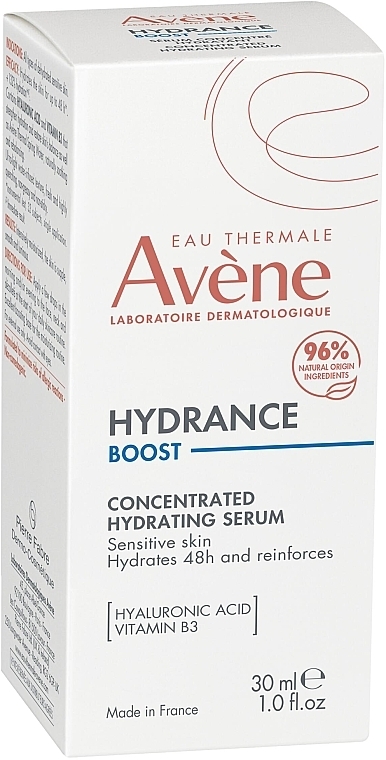 Skoncentrowane serum nawilżające do twarzy - Avene Hydrance Boost — Zdjęcie N3