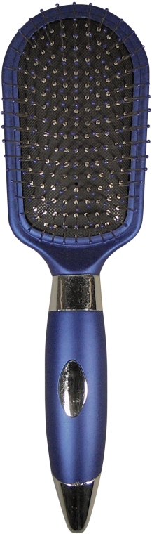 Masująca szczotka do włosów, niebieska, 24 cm - Titania Salon Professional
