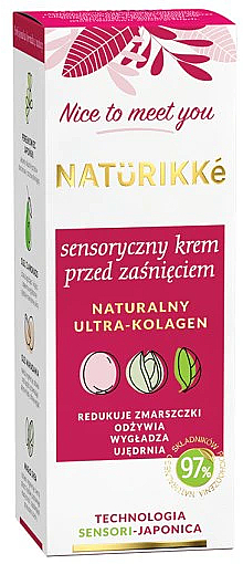 Sensoryczny krem przed zaśnięciem z kolagenem - Naturikke Ultra Kolagen Night Natural Cream — Zdjęcie N1