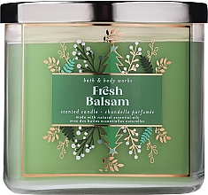 Kup Świeca zapachowa, 3 knoty - Bath & Body Works Fresh Balsam Perfumed Scented Candle