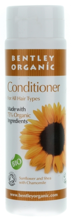 Odżywka do wszystkich rodzajów włosów Słonecznik, rumianek i masło shea - Bentley Organic Conditioner For All Hair Types — Zdjęcie N1