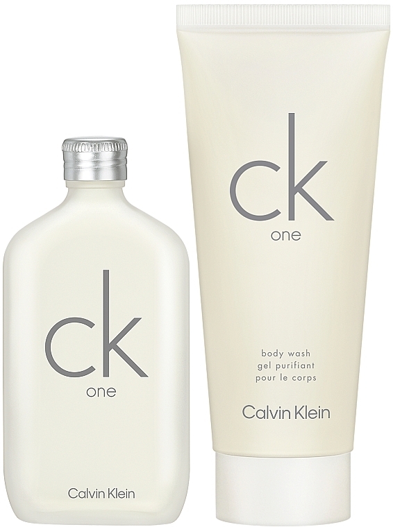 Calvin Klein CK One - Zestaw (edt/50ml + b/wash/100ml) — Zdjęcie N1