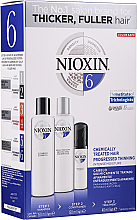 Kup PRZECENA! Zestaw - Nioxin Hair System 6 Kit (shm 150 ml + cond 150 ml + treat 40 ml) *