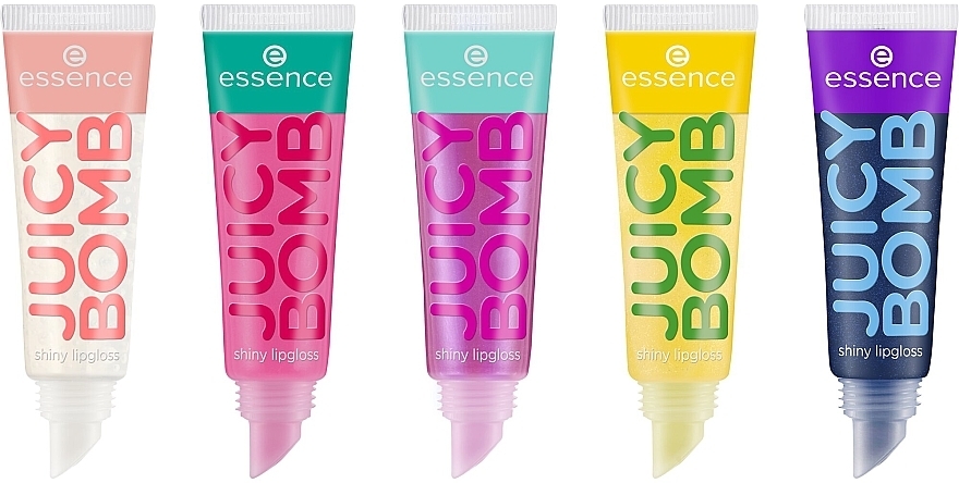 Zestaw błyszczyków - Essence Juicy Bomb Shiny Lipgloss Set (5xlipgloss/10ml) — Zdjęcie N2