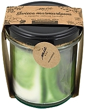 Kup Świeca marmurkowa o zapachu zielonej herbaty - Miabox Candle