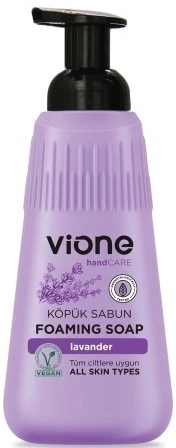 Lawendowe mydło w piance - Vione — Zdjęcie 500 ml