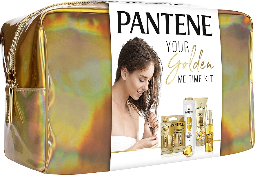 Zestaw, 7 produktów - Pantene Pro-V Your Golden Me Time Kit — Zdjęcie N2