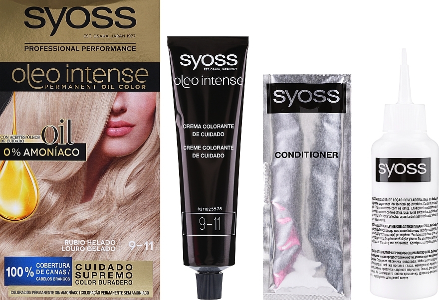 Farba do włosów bez amoniaku - Syoss Oleo Intense — Zdjęcie N1