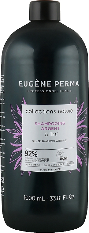 Szampon do włosów rozjaśnionych i siwych - Eugene Perma Collections Nature Shampooing Argent — Zdjęcie N1