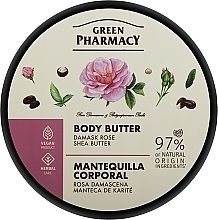 Masło do ciała z Róża damasceńska i masło shea - Green Pharmacy — Zdjęcie N1