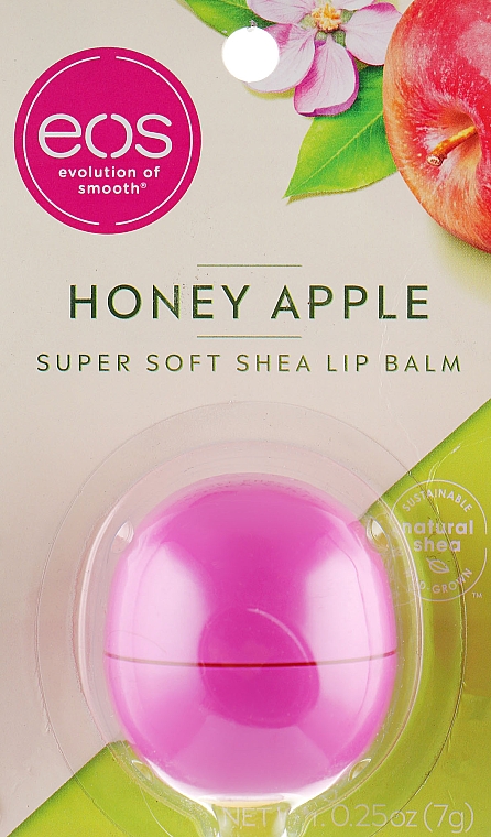Nawilżający balsam do ust Miód i jabłko - Eos Visibly Soft Lip Balm Honey Apple — Zdjęcie N1
