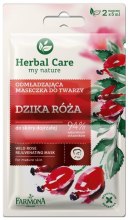 Kup Odmładzająca maseczka do twarzy Dzika róża - Farmona Herbal Care Wild Rose Rejuvenating Mask
