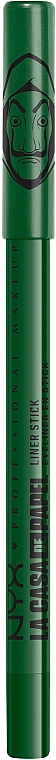 Wodoodporna kredka do oczu - NYX Professional Makeup La Casa De Papel Liner Stick — Zdjęcie N2
