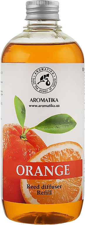 Zamiennik dyfuzora zapachowego o zapachu pomarańczy - Aromatika — Zdjęcie N1