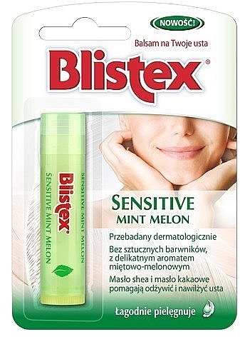Balsam do ust mięta pieprzowa i melon - Blistex Sensitive Mint Melon  — Zdjęcie N1