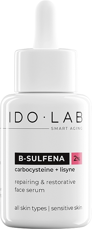 Rewitalizujące serum do twarzy - Idolab B-Sulfena Repairing & Restorative Face Serum — Zdjęcie N1