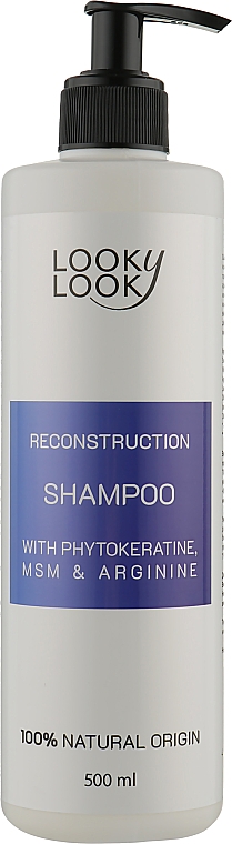 Szampon regenerujący włosy - Looky Look Reconstruction Shampoo — Zdjęcie N3