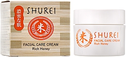 Kup Przeciwstarzeniowy krem do twarzy z mleczkiem pszczelim - Shurei Facial Care Cream Rich Honey