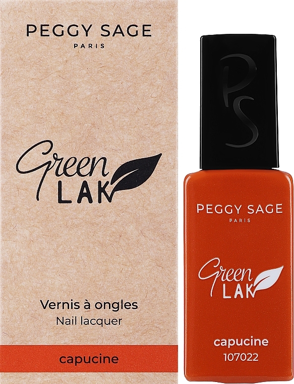 Lakier hybrydowy do paznokci, 11 ml - Peggy Sage Green Lak — Zdjęcie N2