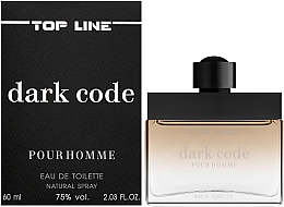 Aroma Parfume Top Line Dark Code - Woda toaletowa — Zdjęcie N2