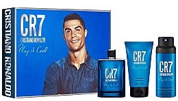 Kup Cristiano Ronaldo CR7 Play It Cool - Zestaw (edt 100 ml + sh/gel 150 ml + b/spray 150 ml)